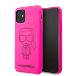 iPhone 11 - Hard Case Pink Ikonik Gradient - Karl Lagerfeld