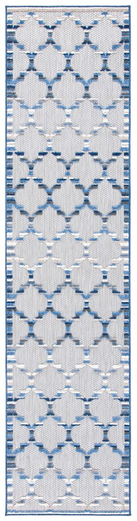  Safavieh Cabana 333 Indoor / Outdoor Rug - Ivory / Orange - Bonton