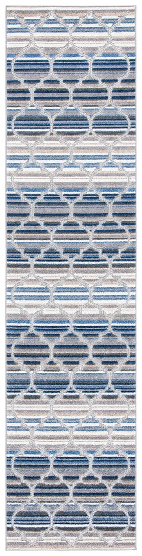  Safavieh Cabana 333 Indoor / Outdoor Rug - Ivory / Orange - Bonton