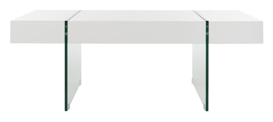 Jacob Glass Leg Modern Coffee Table