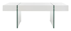 Jacob Glass Leg Modern Coffee Table