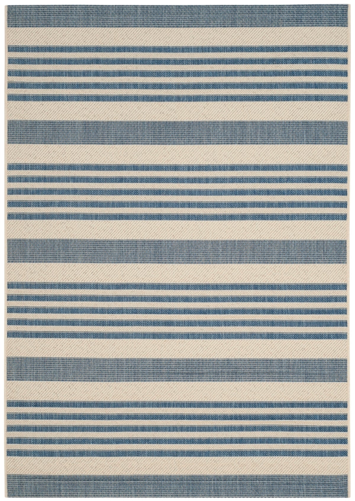  Safavieh Courtyard 6062 Indoor / Outdoor Rug - Beige / Blue - Bonton