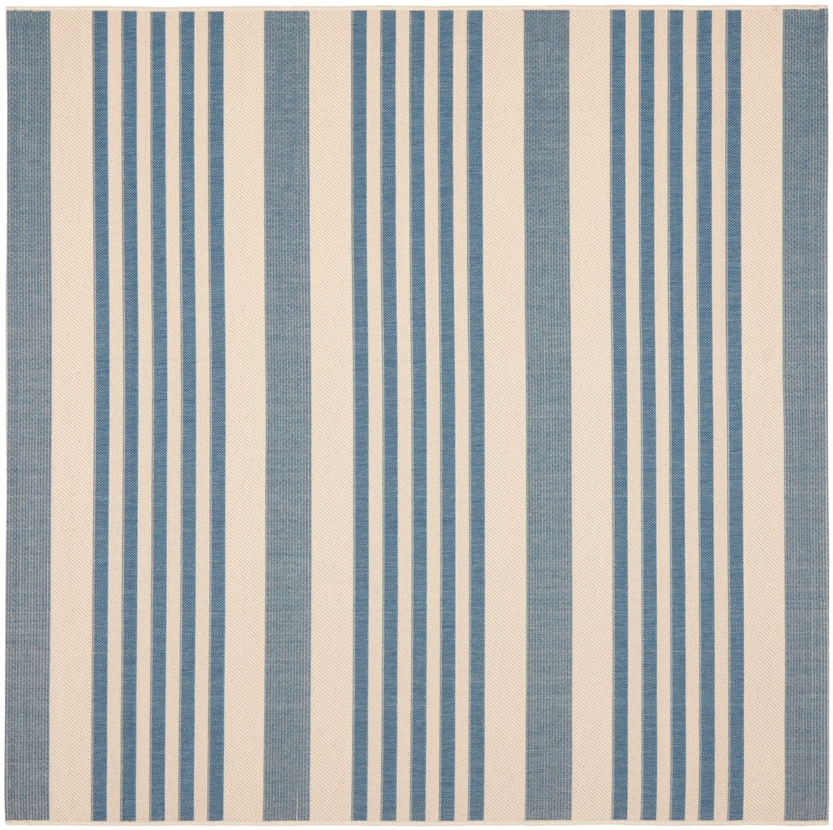  Safavieh Courtyard 6062 Indoor / Outdoor Rug - Beige / Blue - Bonton