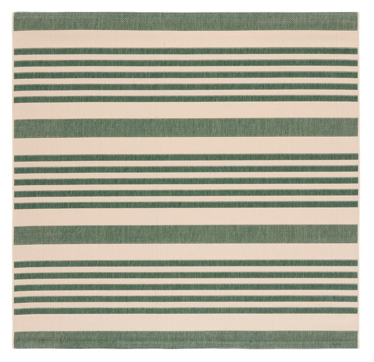  Safavieh Courtyard 6062 Indoor / Outdoor Rug - Beige / Dark Green - Bonton