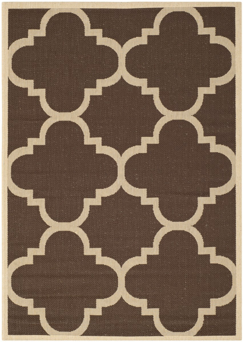  Safavieh Courtyard 6243 Indoor / Outdoor Rug - Terracotta - Bonton