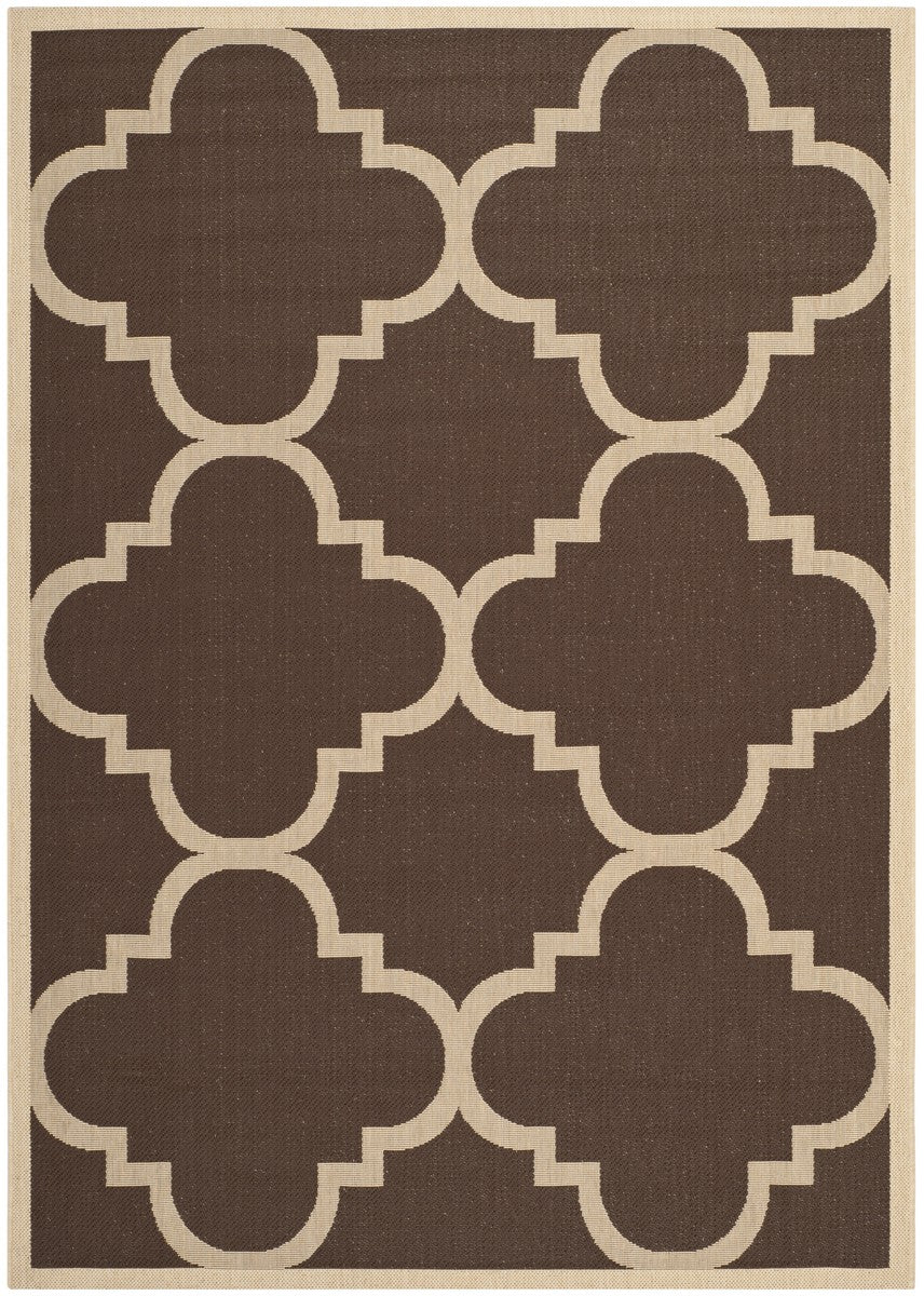  Safavieh Courtyard 6243 Indoor / Outdoor Rug - Terracotta - Bonton