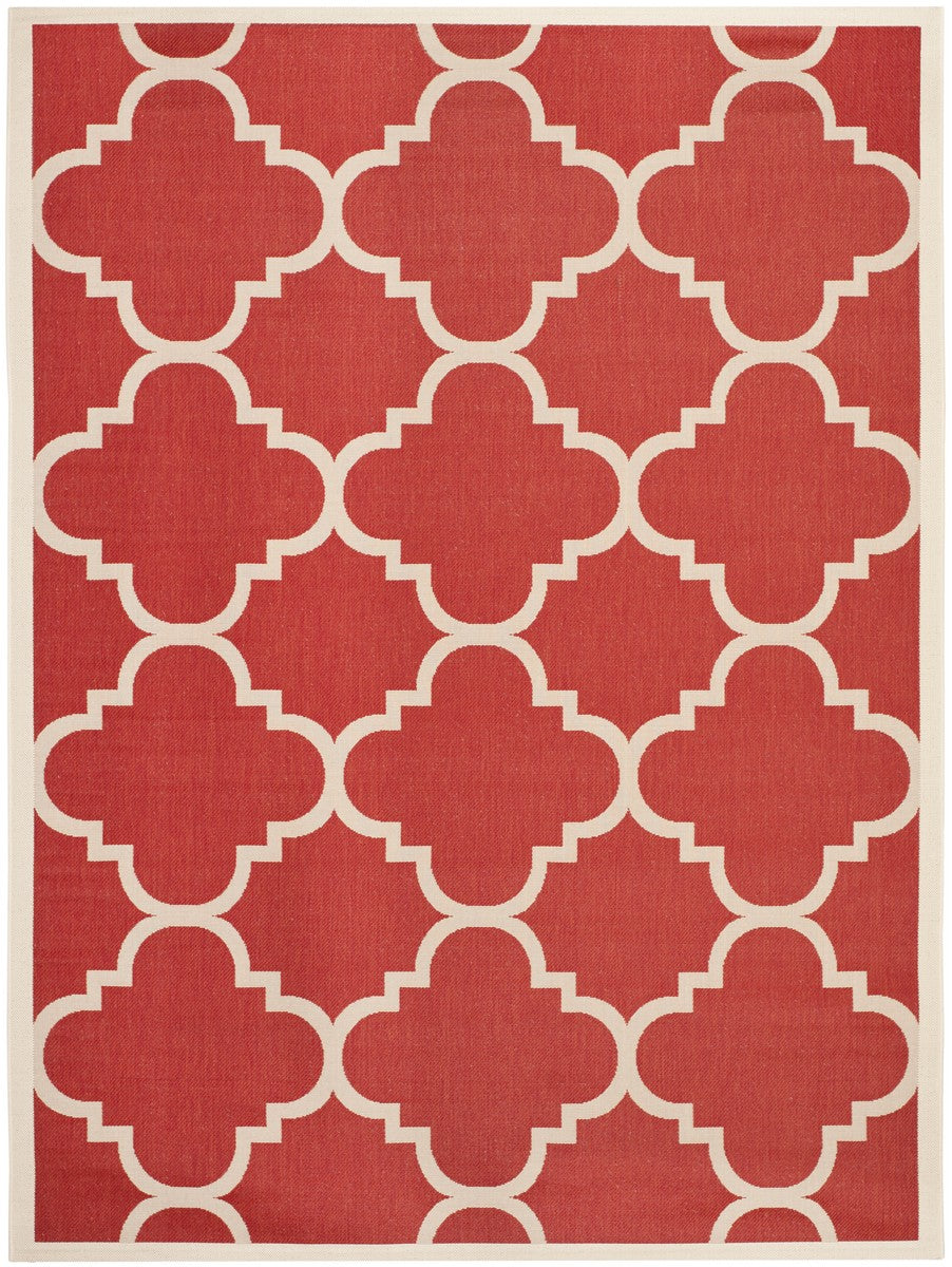  Safavieh Courtyard 6243 Indoor / Outdoor Rug - Terracotta - Bonton