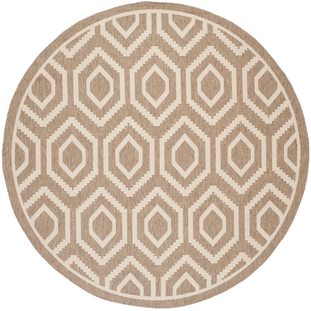  Safavieh Courtyard 6902 Indoor / Outdoor Rug - Navy / Beige - Bonton