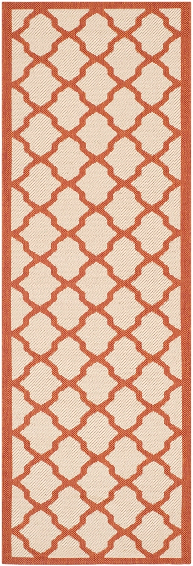  Safavieh Courtyard 6903 Indoor / Outdoor Rug - Green / Beige - Bonton