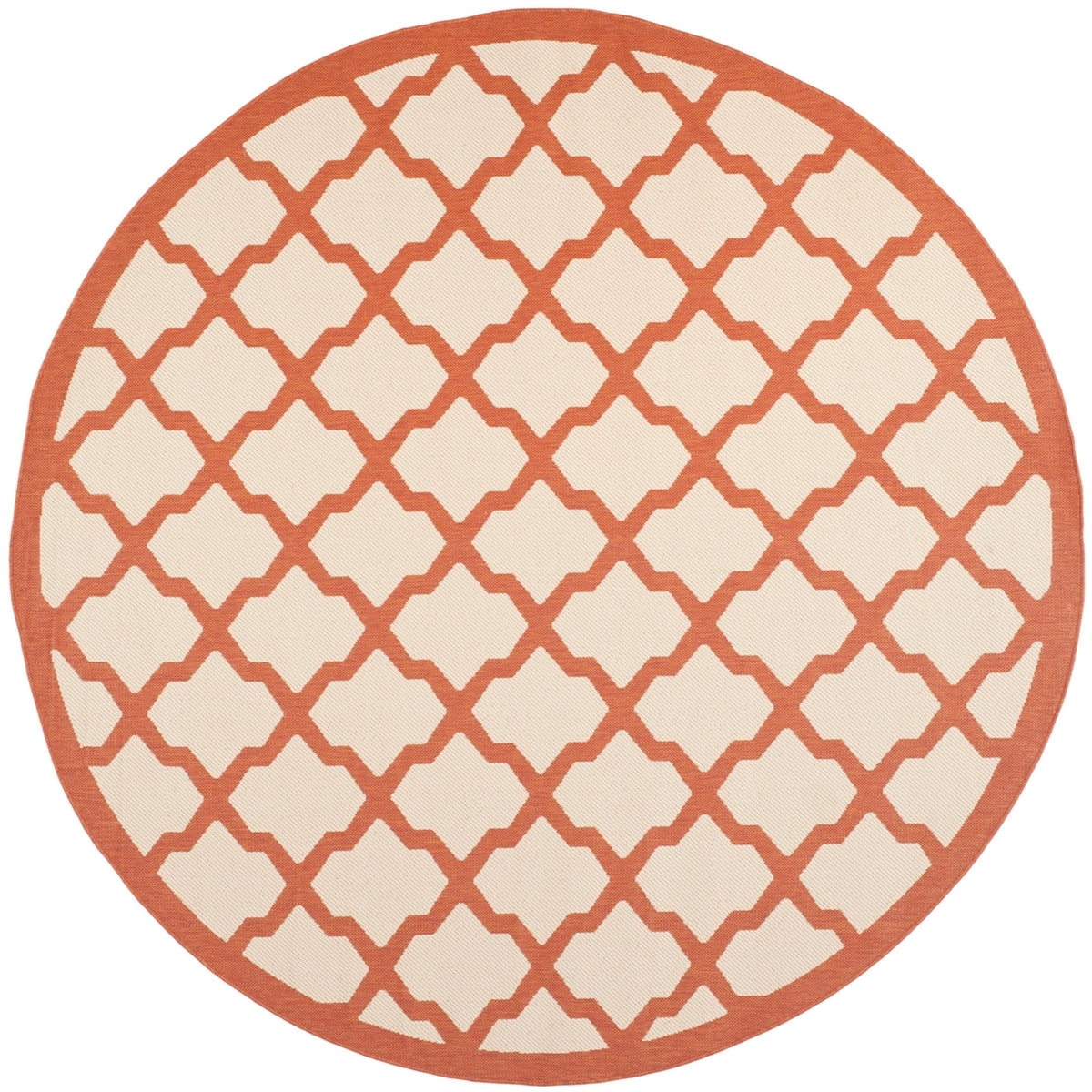  Safavieh Courtyard 6903 Indoor / Outdoor Rug - Red / Bone - Bonton