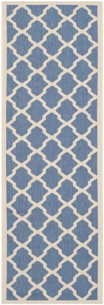  Safavieh Courtyard 6903 Indoor / Outdoor Rug - Red / Bone - Bonton