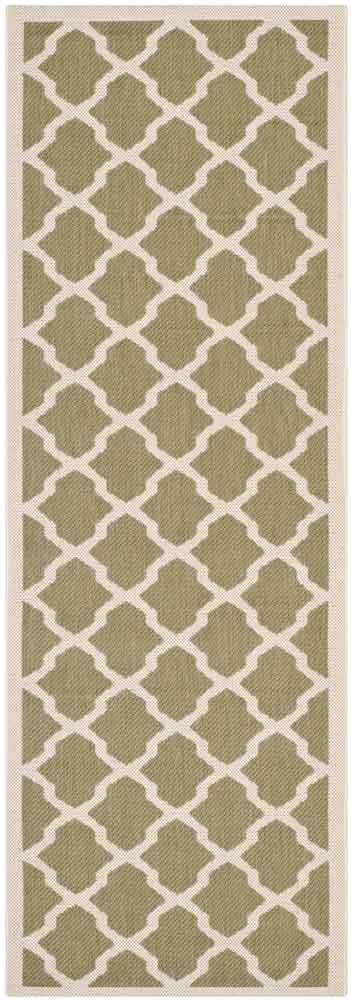  Safavieh Courtyard 6903 Indoor / Outdoor Rug - Brown / Bone - Bonton