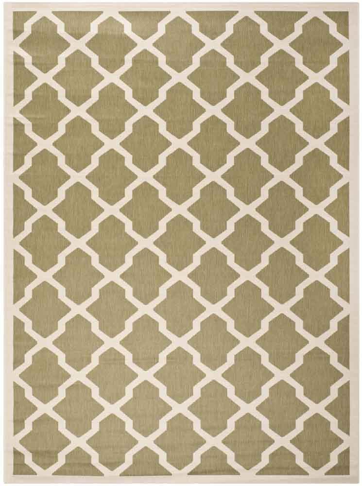  Safavieh Courtyard 6903 Indoor / Outdoor Rug - Brown / Bone - Bonton