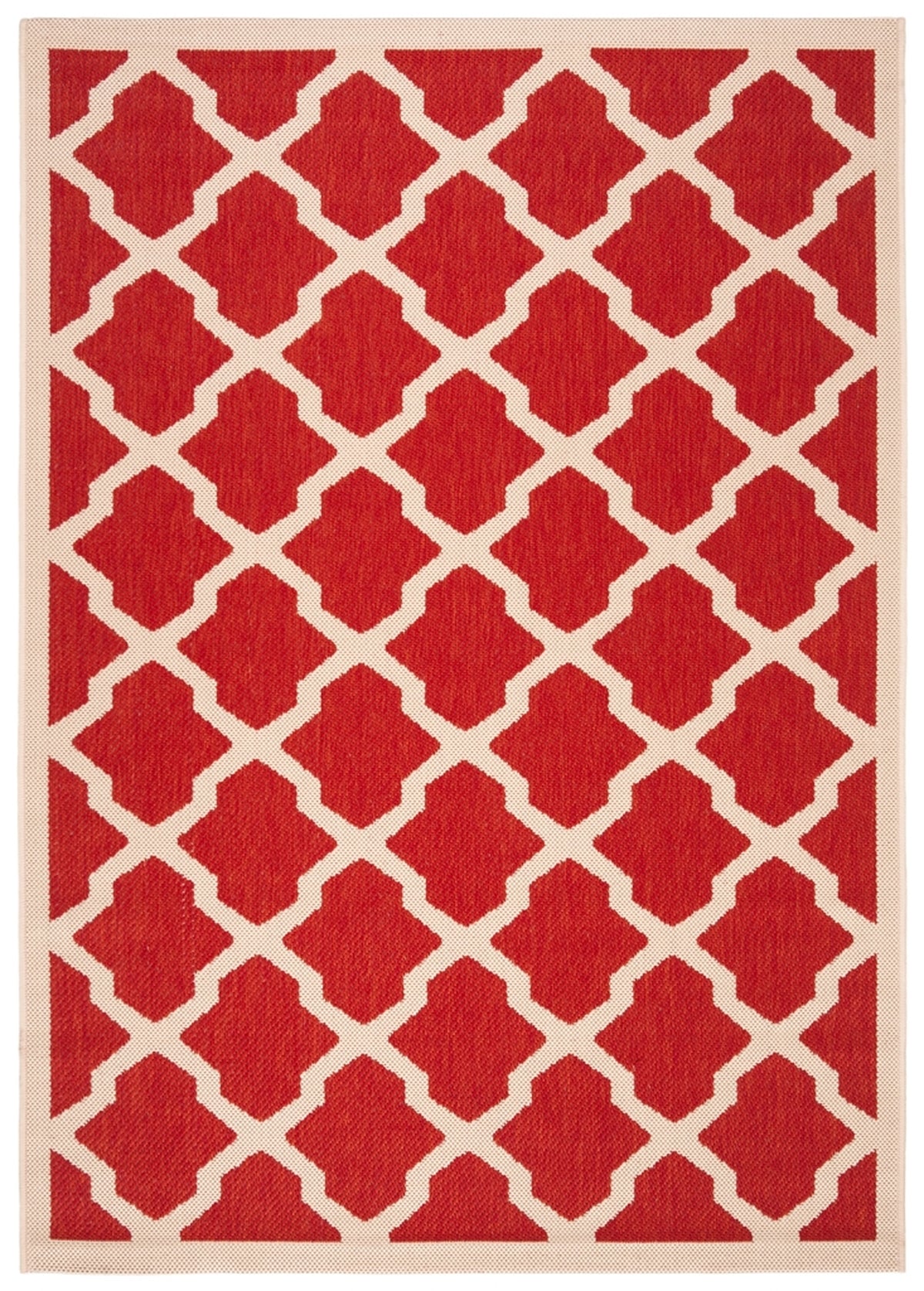  Safavieh Courtyard 6903 Indoor / Outdoor Rug - Brown / Bone - Bonton