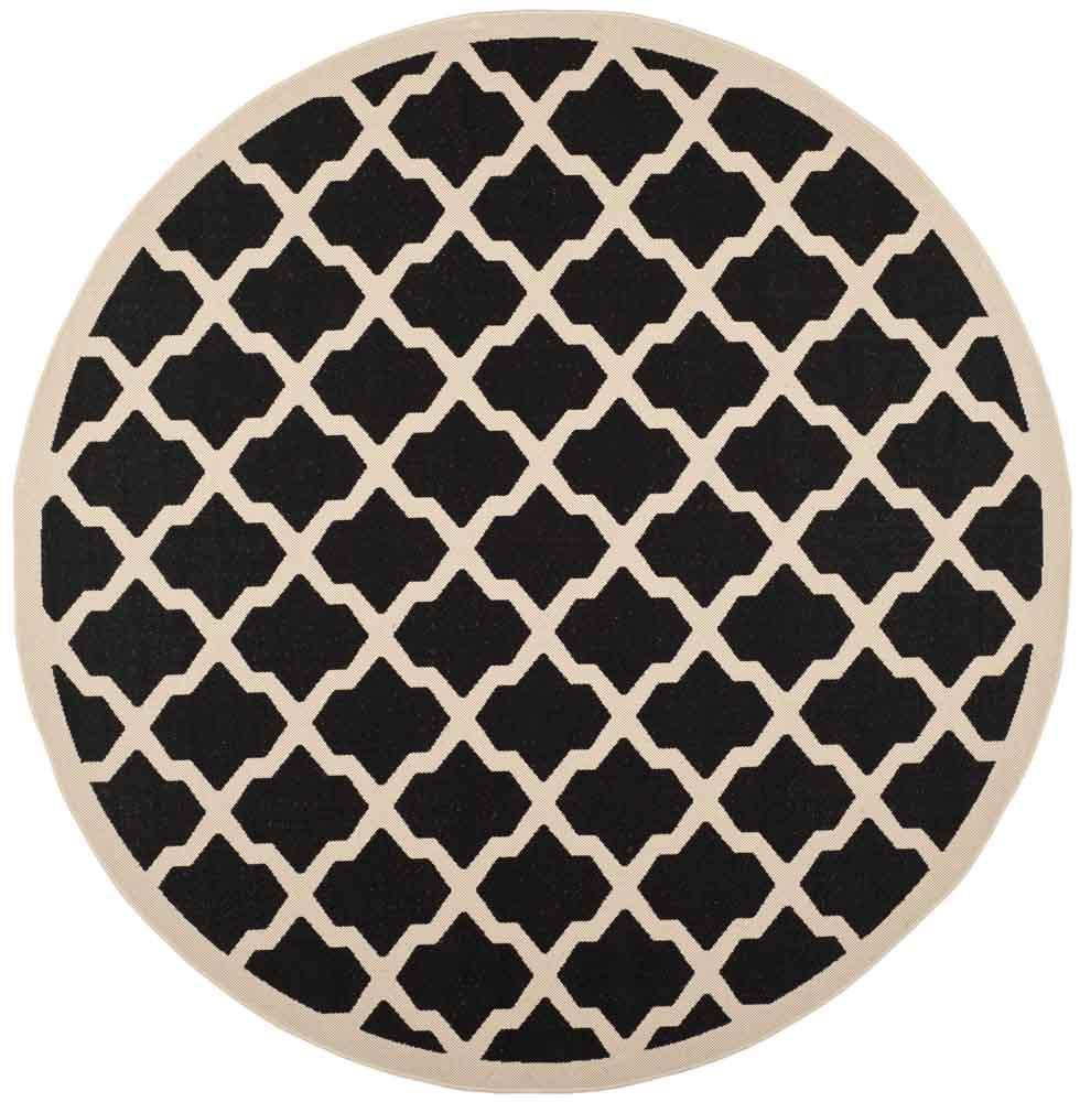  Safavieh Courtyard 6903 Indoor / Outdoor Rug - Red / Bone - Bonton