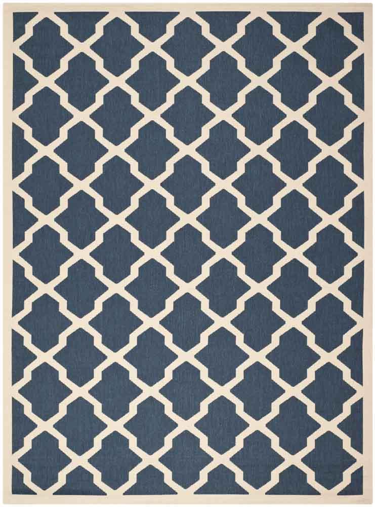  Safavieh Courtyard 6903 Indoor / Outdoor Rug - Brown / Bone - Bonton