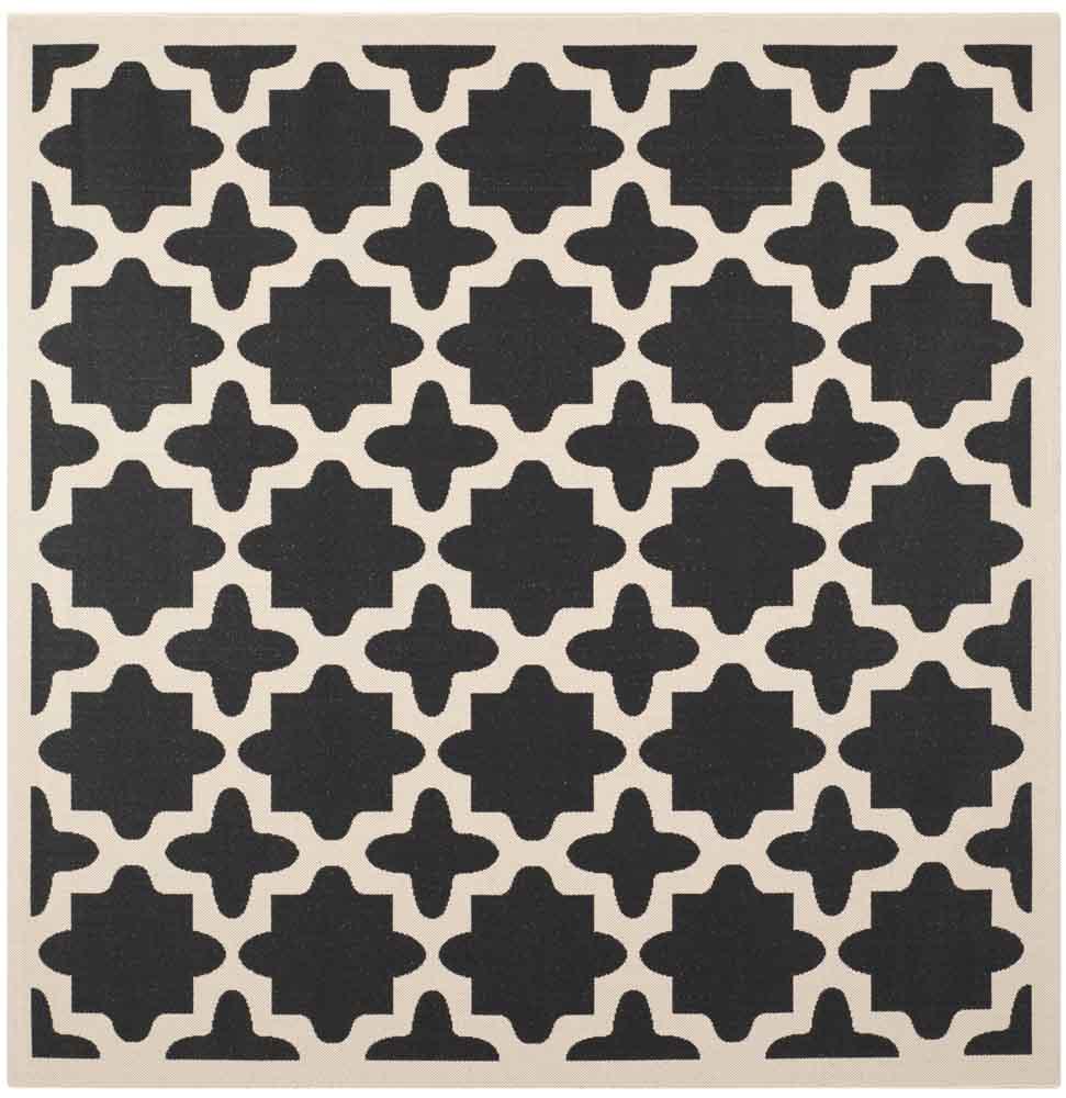  Safavieh Courtyard 6913 Indoor / Outdoor Rug - Green / Beige - Bonton