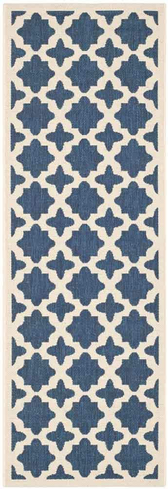  Safavieh Courtyard 6913 Indoor / Outdoor Rug - Green / Beige - Bonton