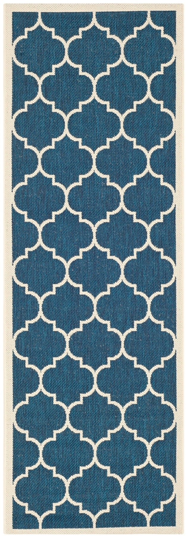  Safavieh Courtyard 6914 Indoor / Outdoor Rug - Anthracite / Beige - Bonton