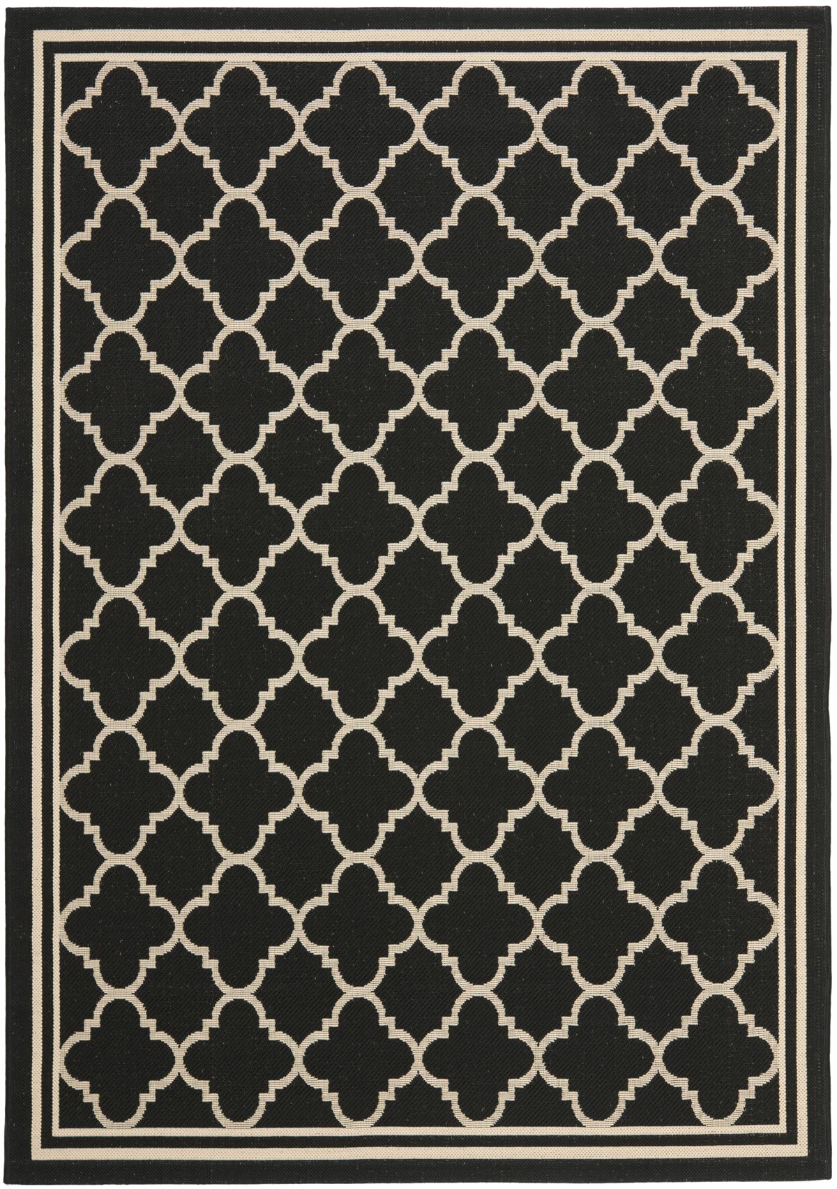  Safavieh Courtyard 6918 Indoor / Outdoor Rug - Dark Green / Beige - Bonton