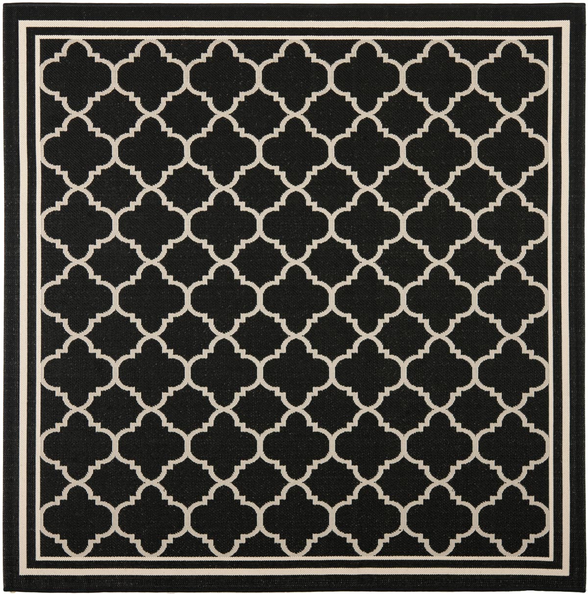  Safavieh Courtyard 6918 Indoor / Outdoor Rug - Dark Green / Beige - Bonton