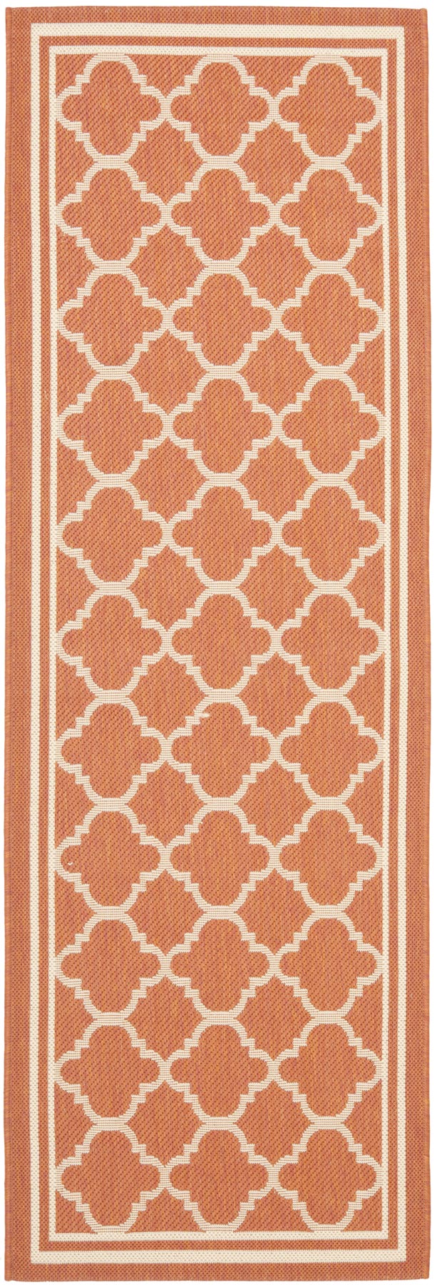  Safavieh Courtyard 6918 Indoor / Outdoor Rug - Anthracite / Beige - Bonton