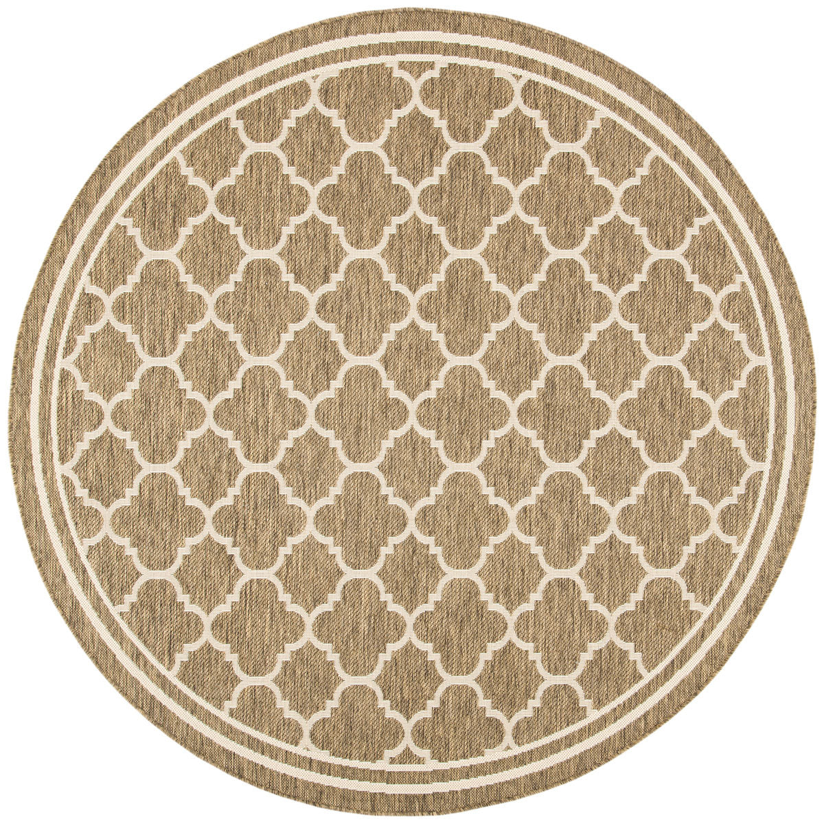  Safavieh Courtyard 6918 Indoor / Outdoor Rug - Gold / Beige - Bonton