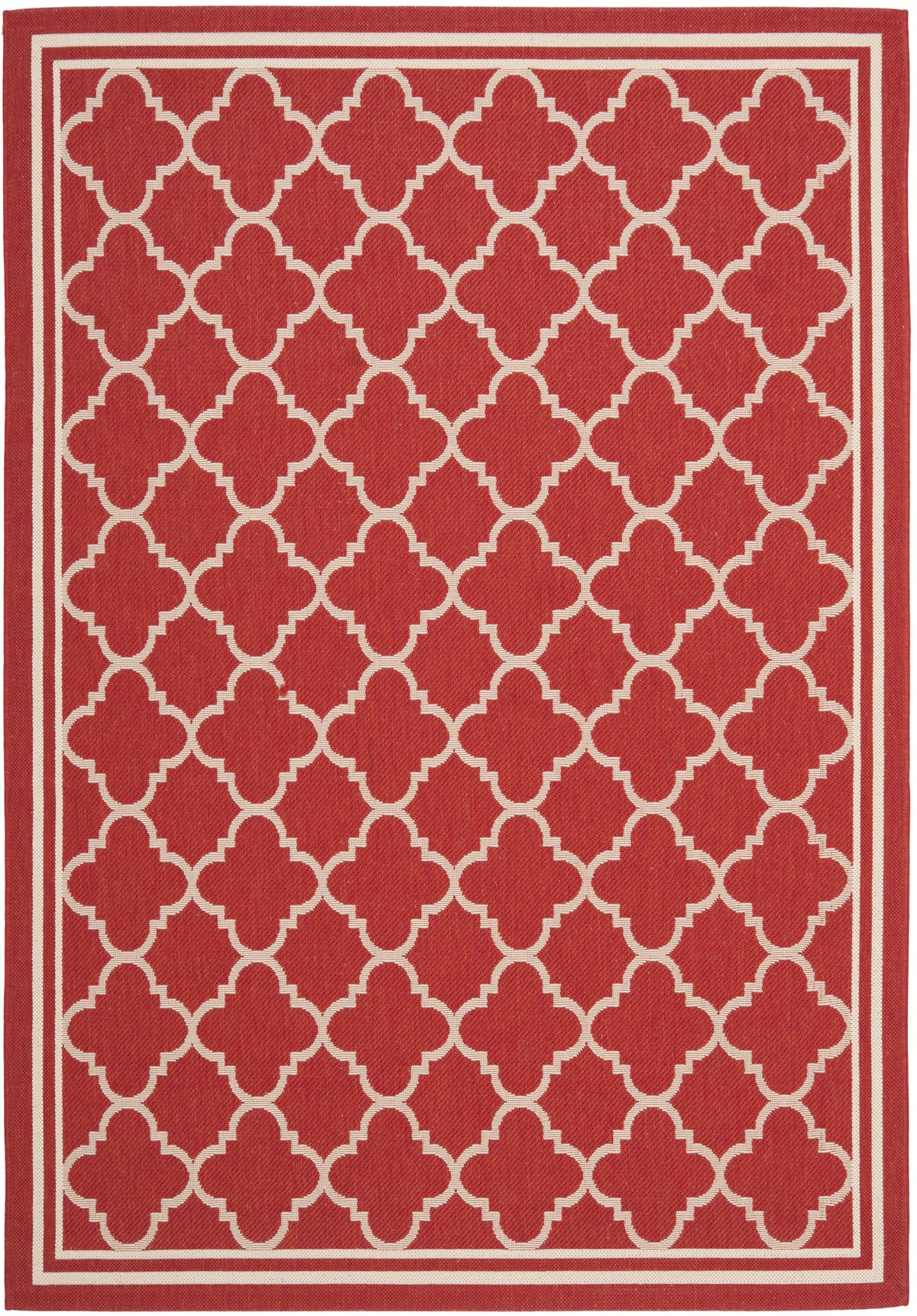  Safavieh Courtyard 6918 Indoor / Outdoor Rug - Anthracite / Beige - Bonton