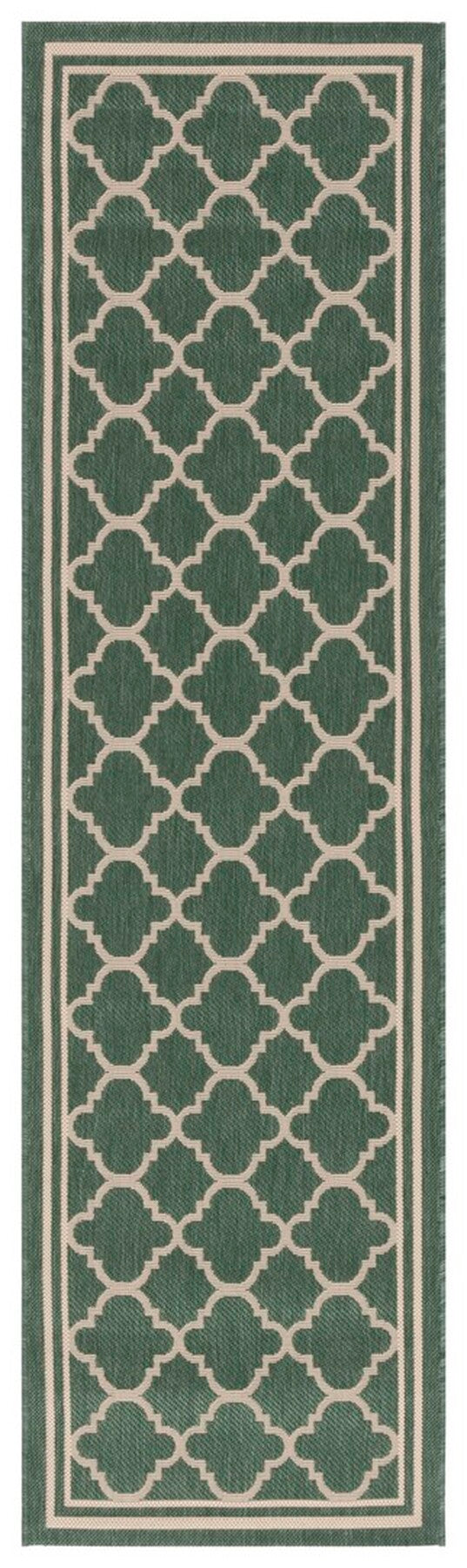  Safavieh Courtyard 6918 Indoor / Outdoor Rug - Black / Beige - Bonton