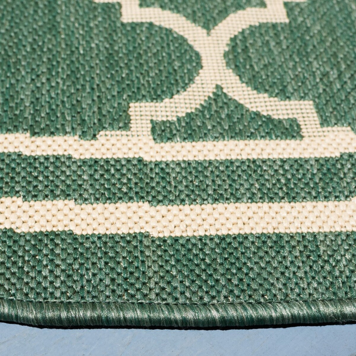  Safavieh Courtyard 6918 Indoor / Outdoor Rug - Green / Beige - Bonton