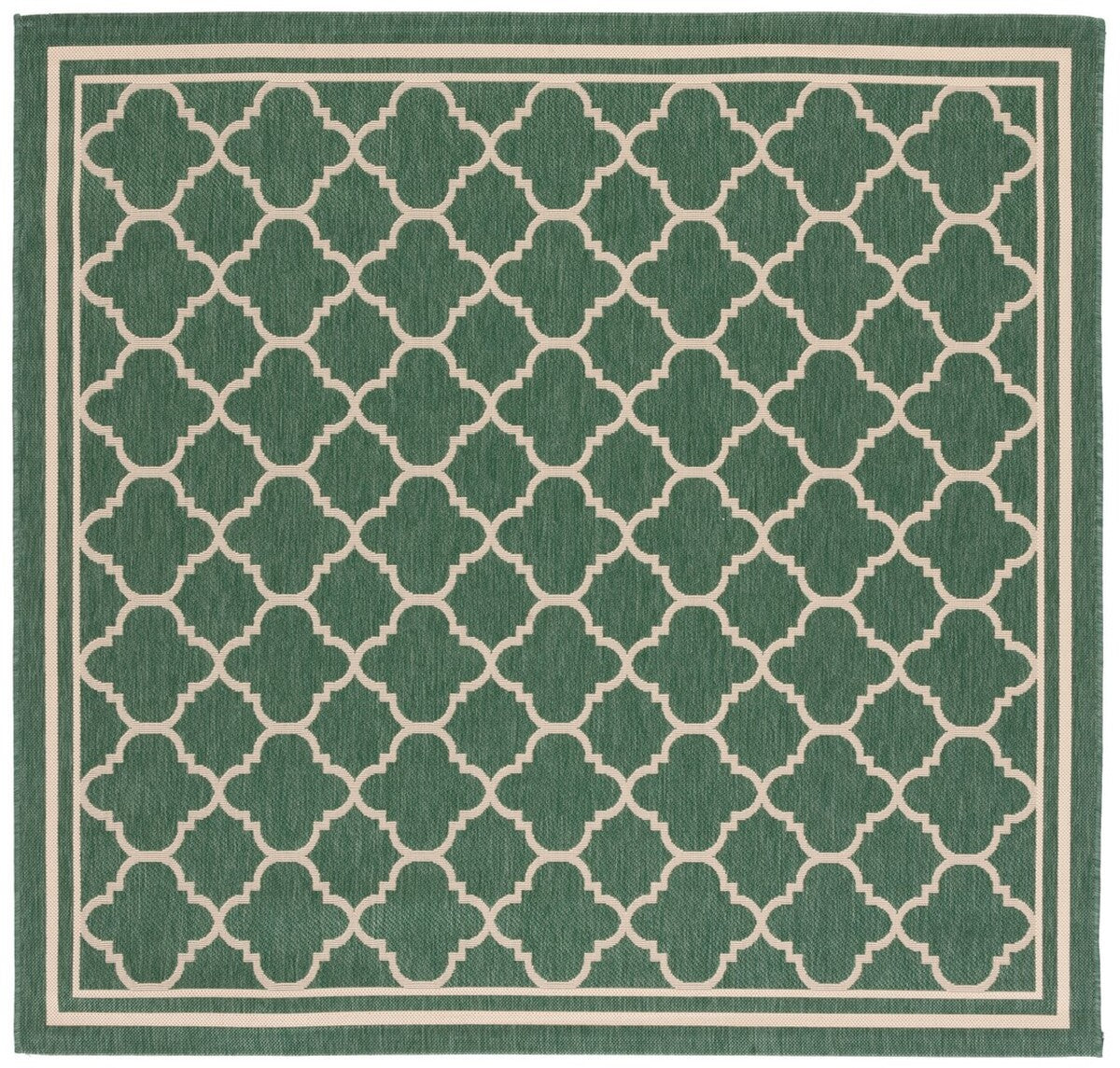  Safavieh Courtyard 6918 Indoor / Outdoor Rug - Anthracite / Beige - Bonton