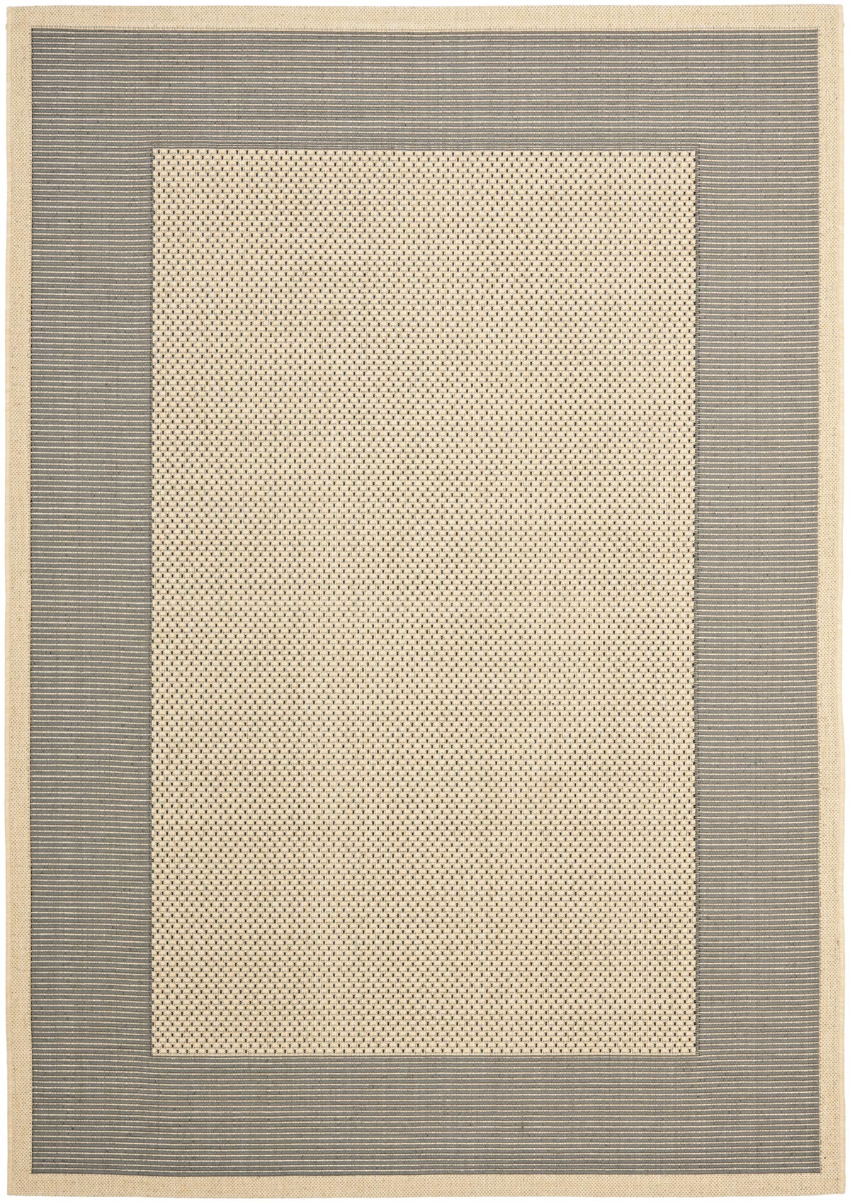  Safavieh Courtyard 7987 Indoor / Outdoor Rug - Navy / Beige - Bonton