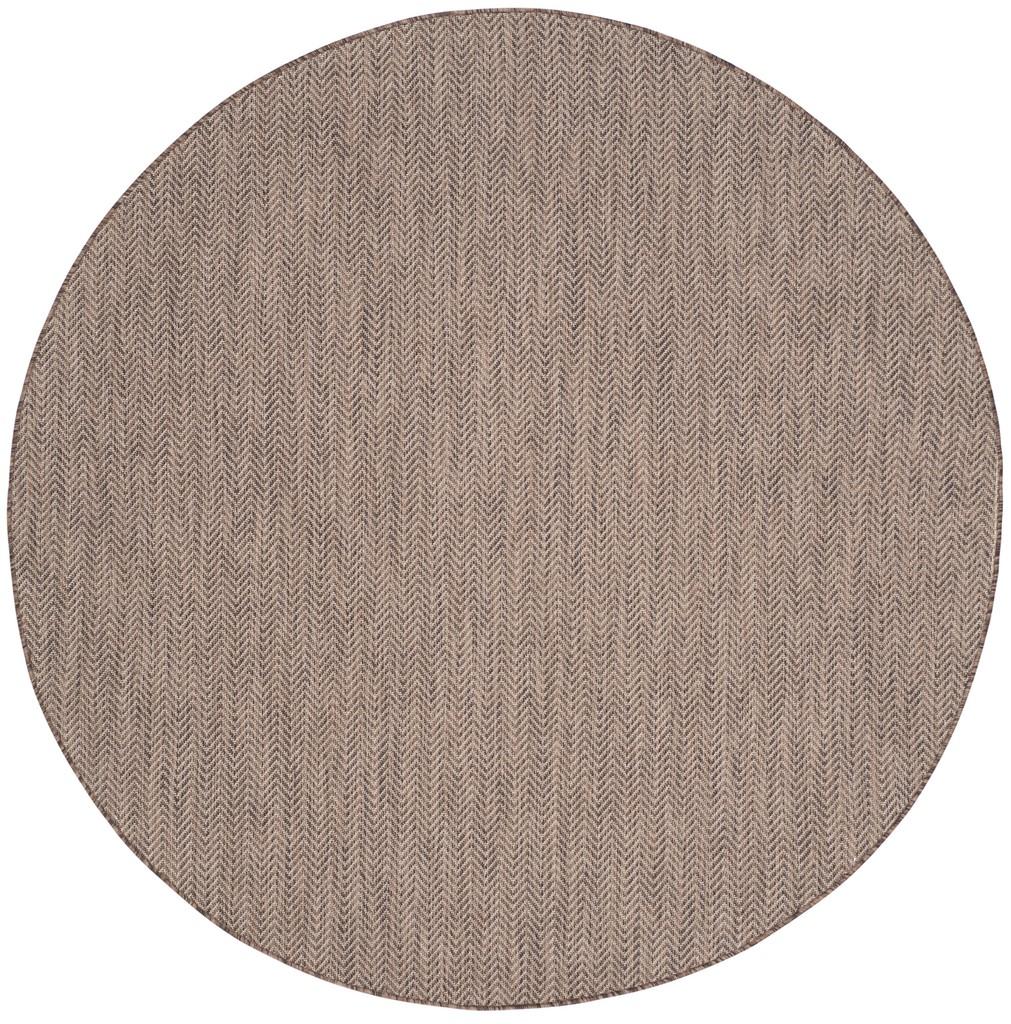  Safavieh Courtyard 8022 Indoor / Outdoor Rug - Black / Beige - Bonton