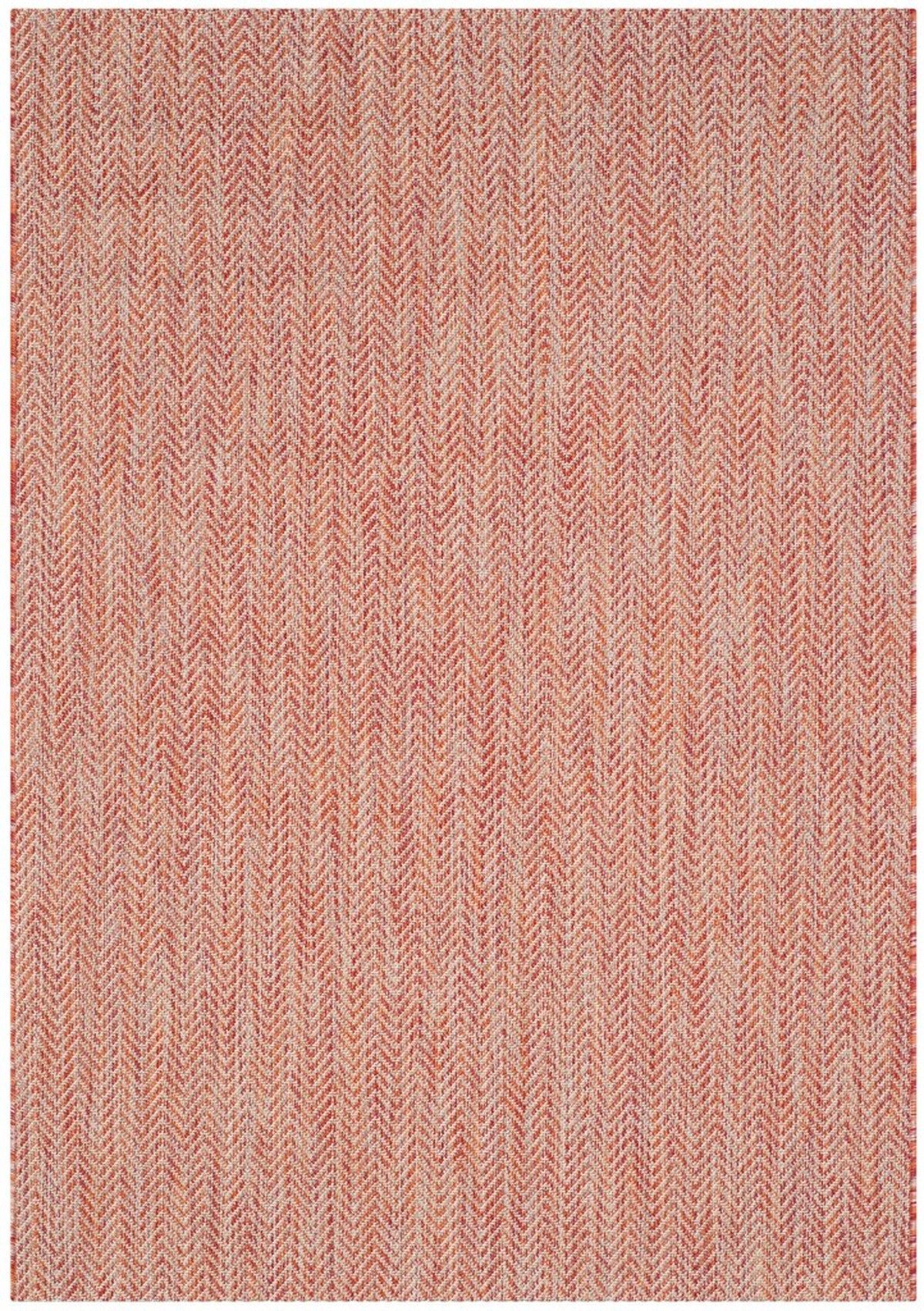  Safavieh Courtyard 8022 Indoor / Outdoor Rug - Red / Beige - Bonton