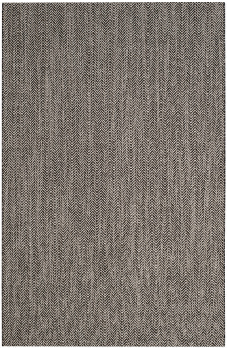  Safavieh Courtyard 8022 Indoor / Outdoor Rug - Grey / Navy - Bonton