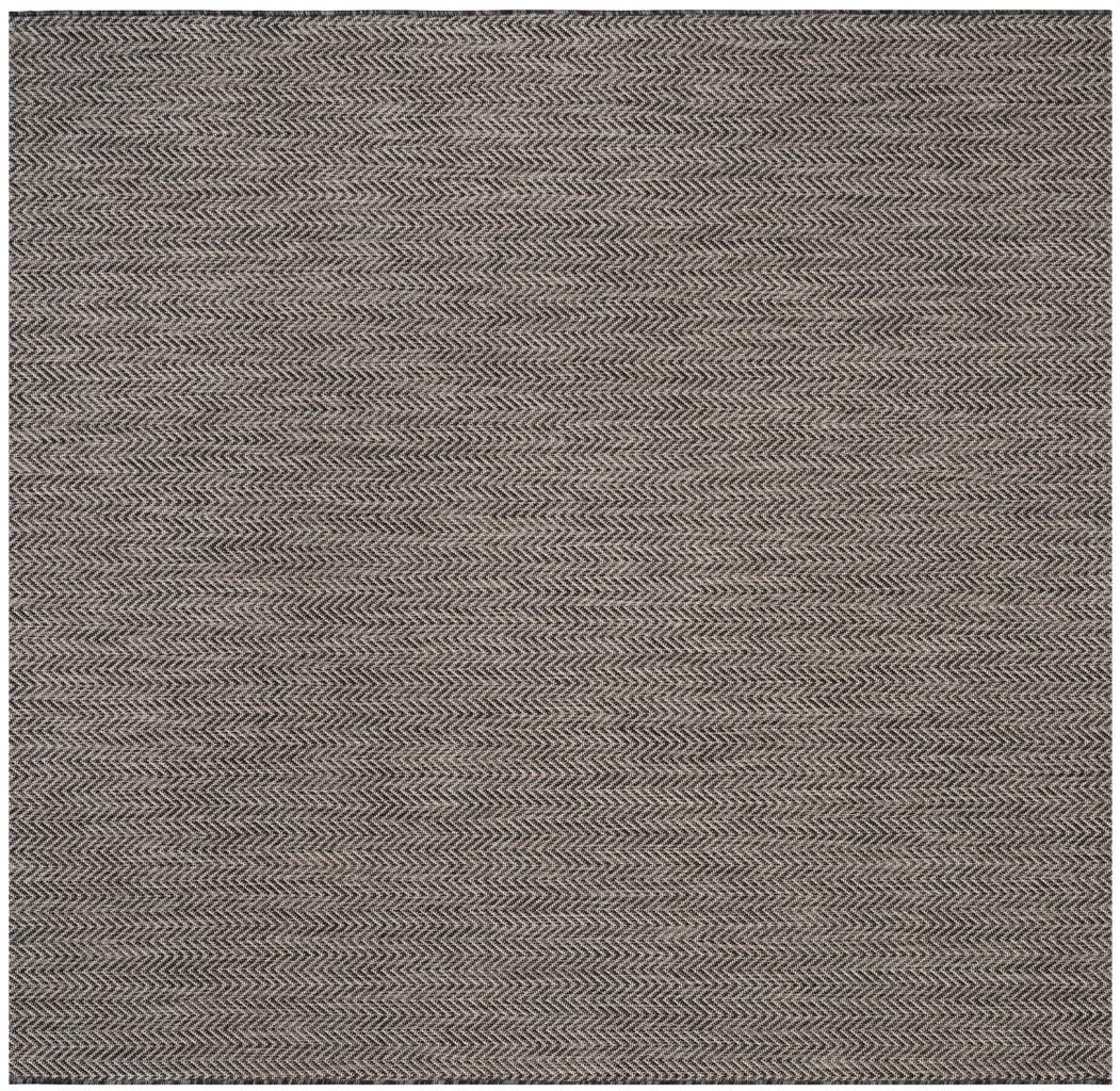  Safavieh Courtyard 8022 Indoor / Outdoor Rug - Grey / Navy - Bonton