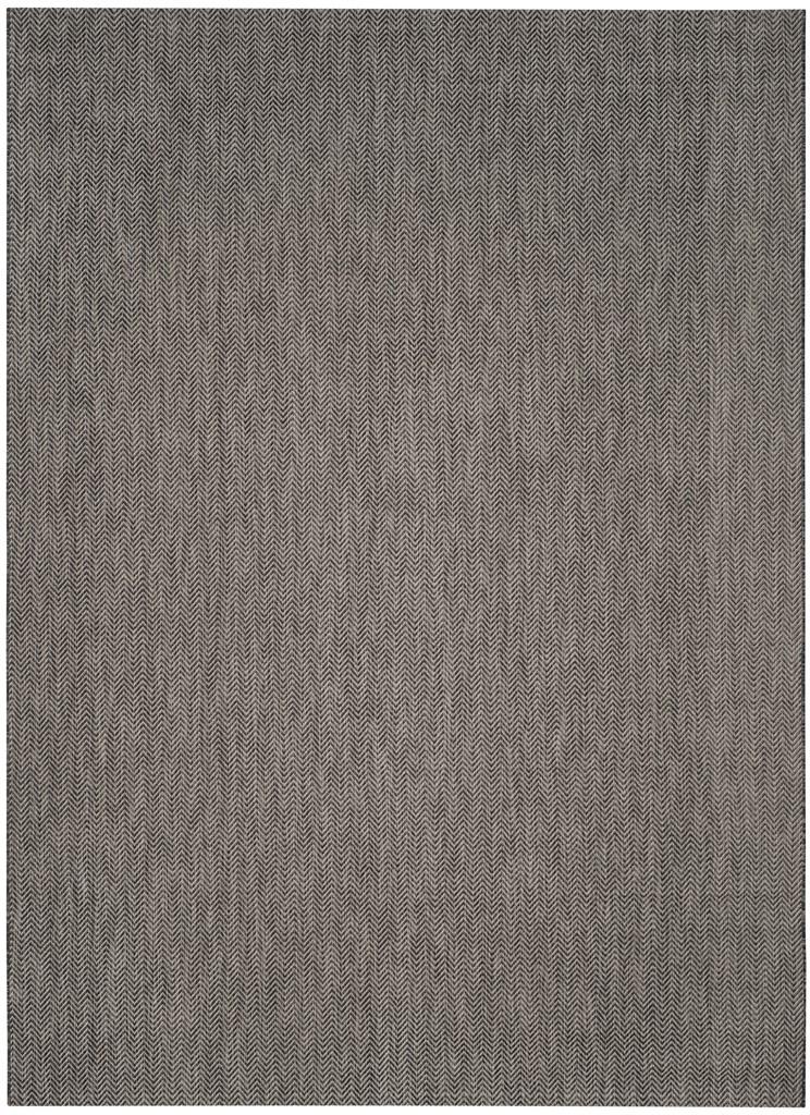  Safavieh Courtyard 8022 Indoor / Outdoor Rug - Grey / Navy - Bonton