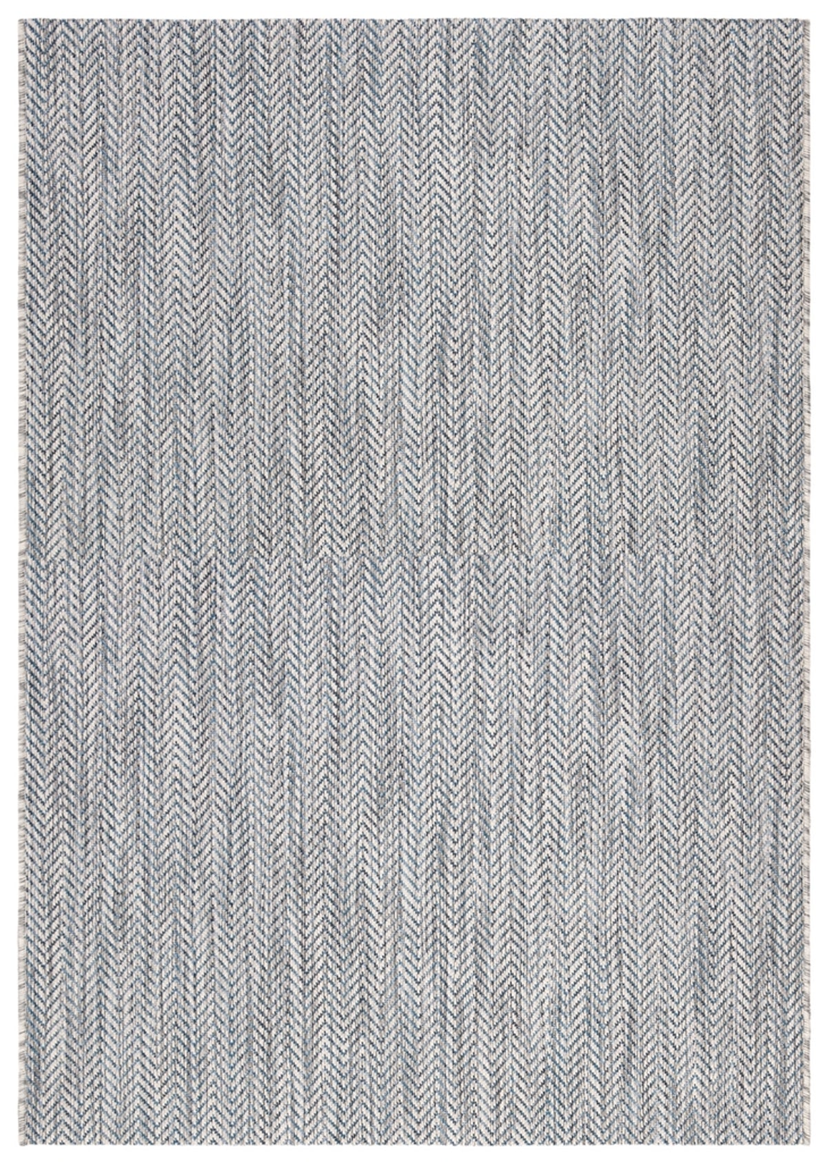  Safavieh Courtyard 8022 Indoor / Outdoor Rug - Grey / Navy - Bonton