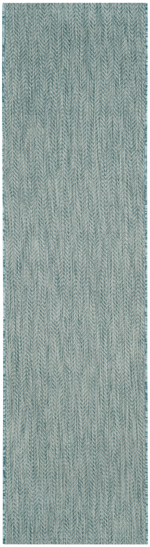  Safavieh Courtyard 8022 Indoor / Outdoor Rug - Grey / Navy - Bonton