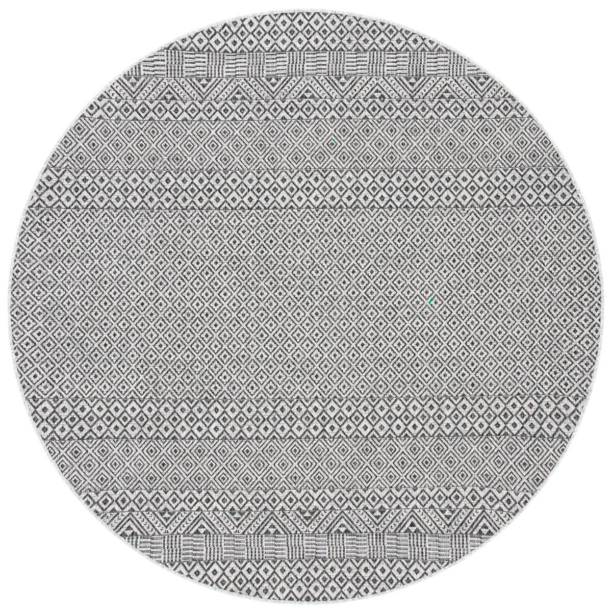  Safavieh Courtyard 8235 Indoor / Outdoor Rug - Aqua / Navy - Bonton