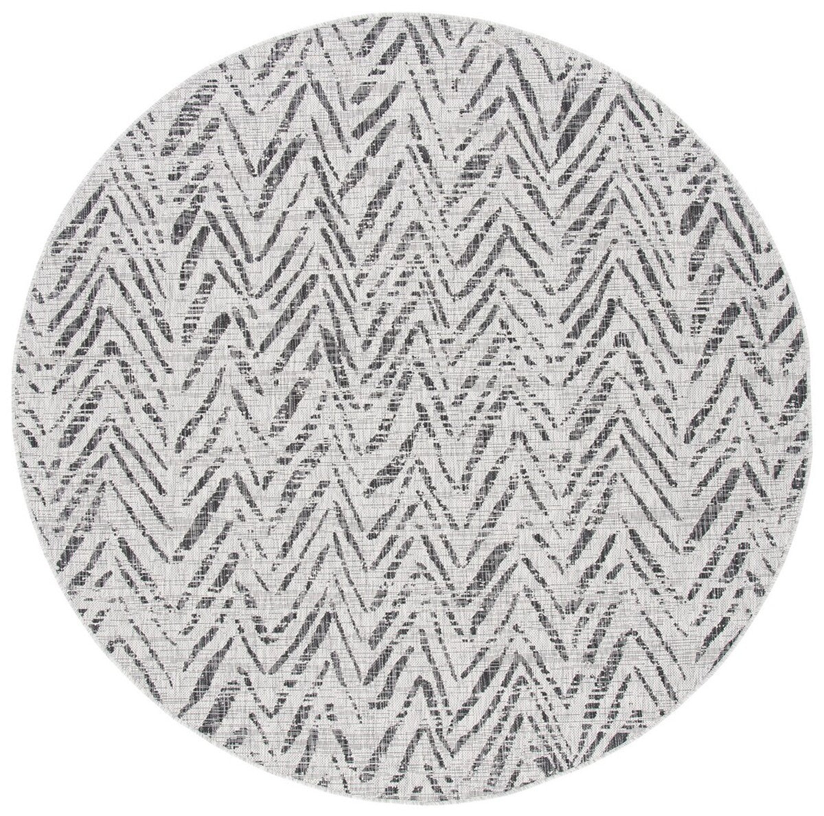  Safavieh Courtyard 8387 Indoor / Outdoor Rug - Grey / Black - Bonton