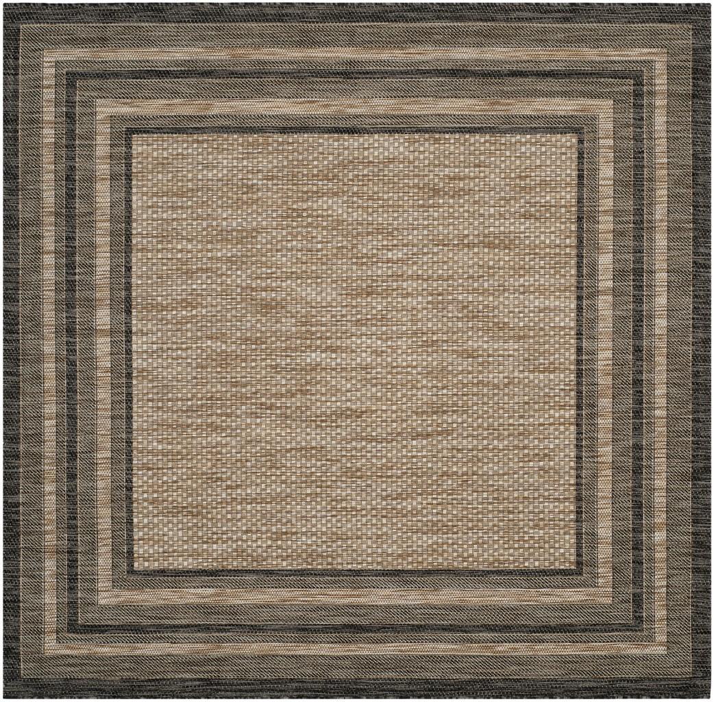  Safavieh Courtyard 8475 Indoor / Outdoor Rug - Ivory / Green - Bonton