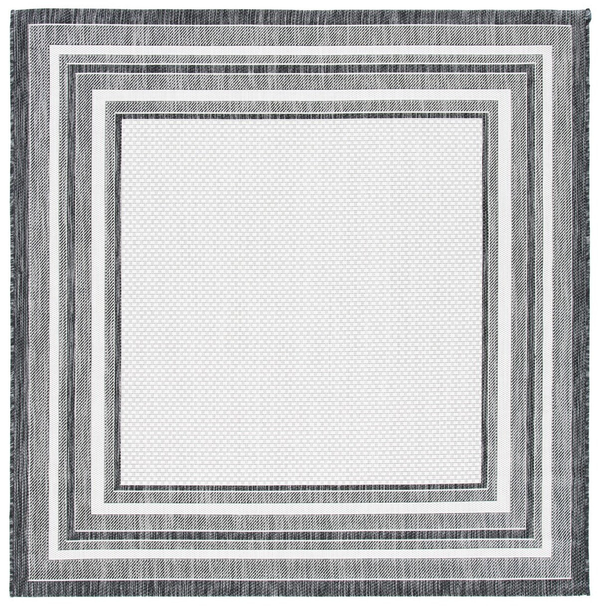  Safavieh Courtyard 8475 Indoor / Outdoor Rug - Light Grey / Black - Bonton