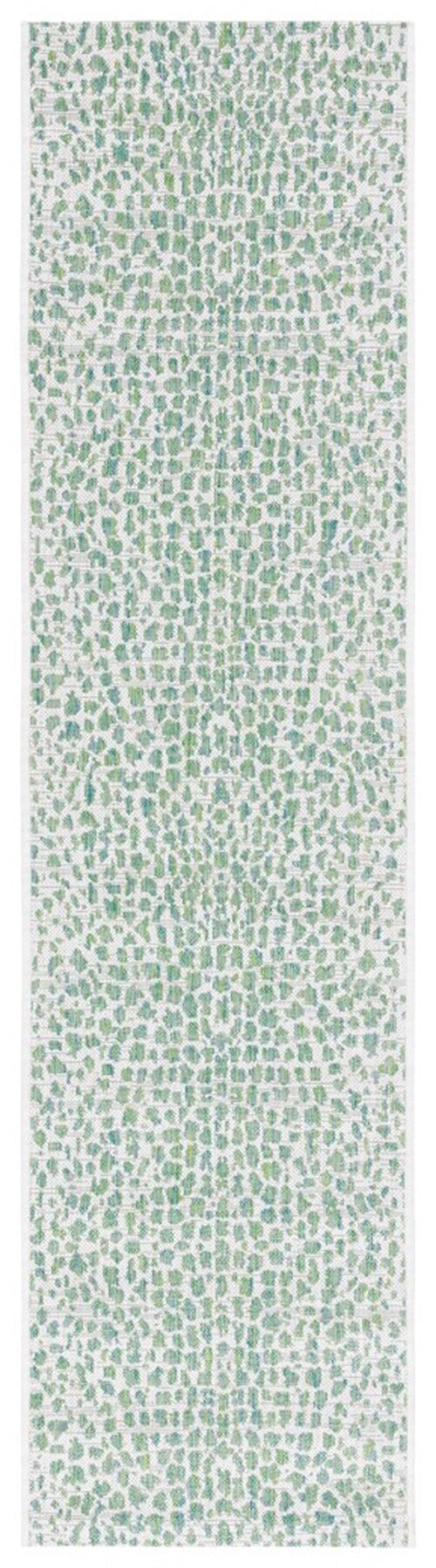  Safavieh Courtyard 8505 Indoor / Outdoor Rug - Ivory / Navy - Bonton