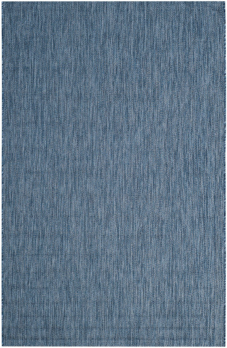  Safavieh Courtyard 8520 Indoor / Outdoor Rug - Navy / Navy - Bonton