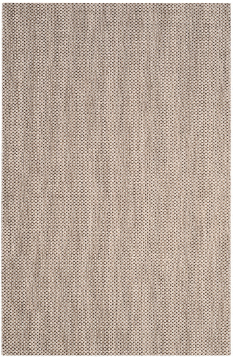  Safavieh Courtyard 8521 Indoor / Outdoor Rug - Beige / Brown - Bonton