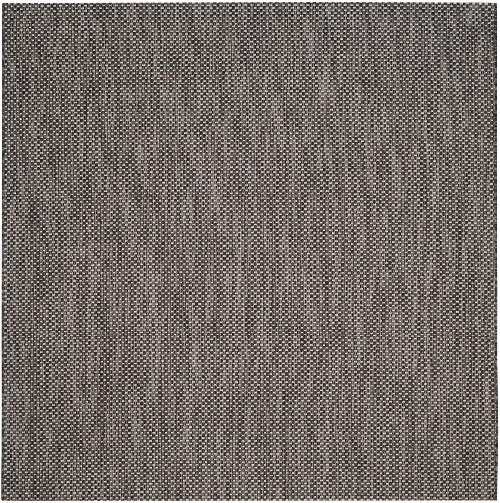  Safavieh Courtyard 8521 Indoor / Outdoor Rug - Natural / Black - Bonton