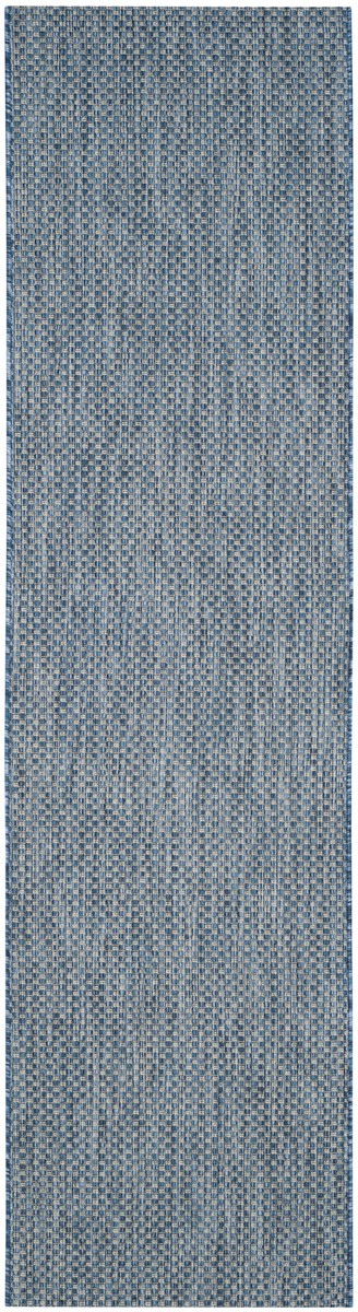  Safavieh Courtyard 8521 Indoor / Outdoor Rug - Grey / Navy - Bonton