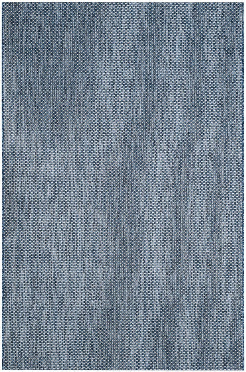  Safavieh Courtyard 8521 Indoor / Outdoor Rug - Grey / Navy - Bonton