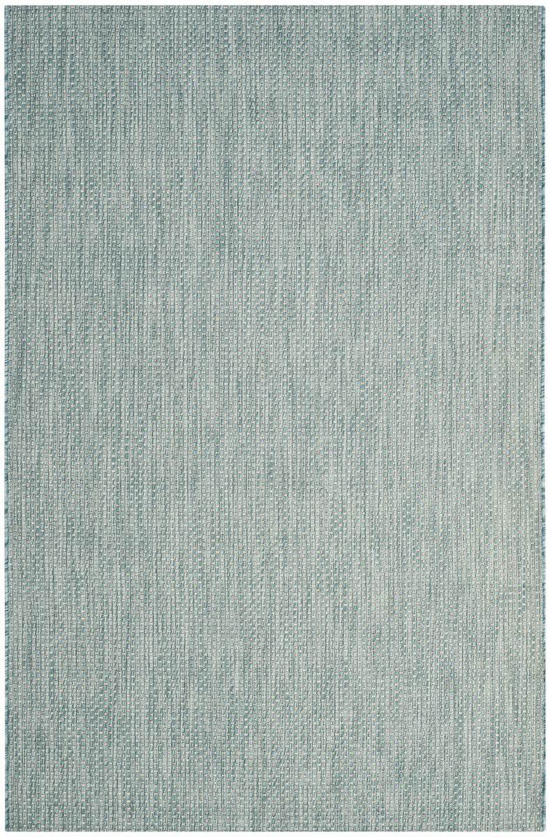  Safavieh Courtyard 8521 Indoor / Outdoor Rug - Green / Blue - Bonton